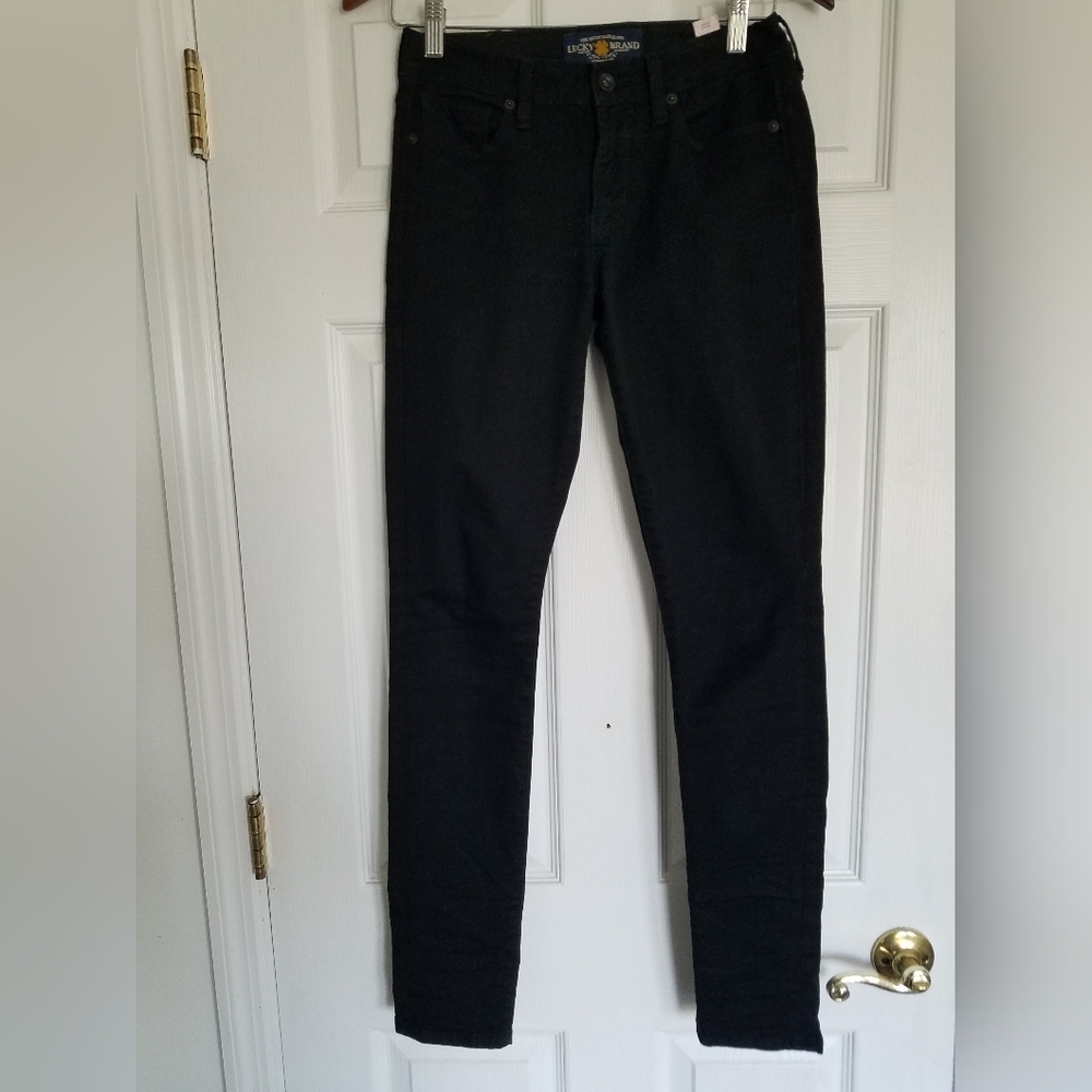 Lucky Brand Sofia Skinny Black Jeans Size 2/26 Regular